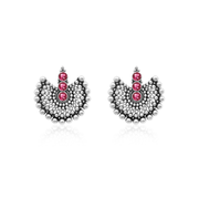 nirjara-silver-oxidised-earrings